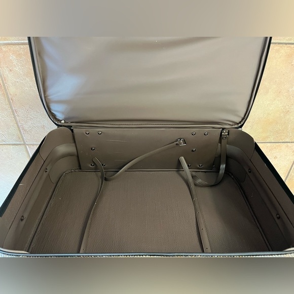 American Tourist Tweed Suitcase with Wheels Vintage Clean Luggage Travel - Picture 8 of 11